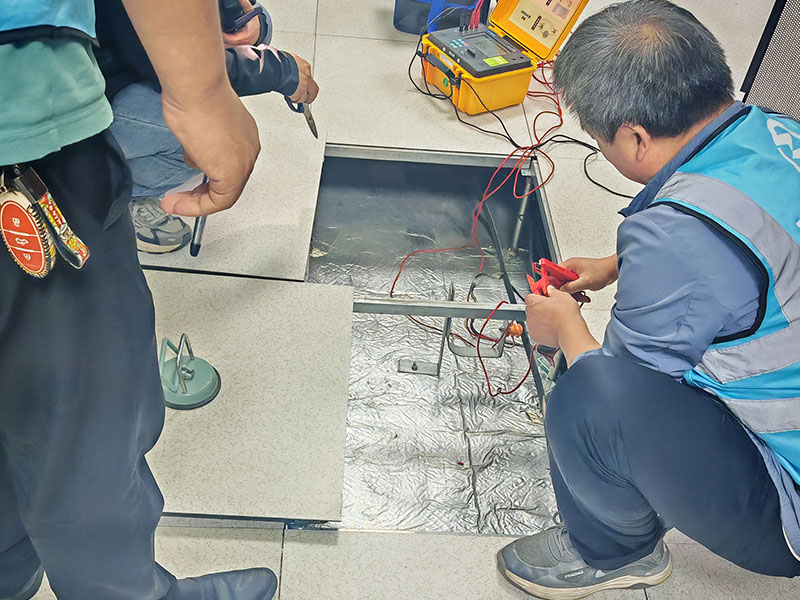 开封某大学机房环境安全检验项目_政府采购验收案例-建正检验检测