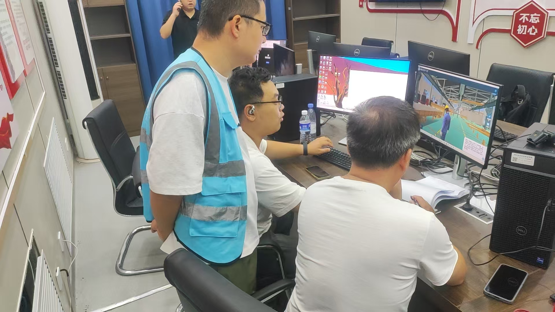 某高校虚拟仿真实训基地验收项目_建正检验检测