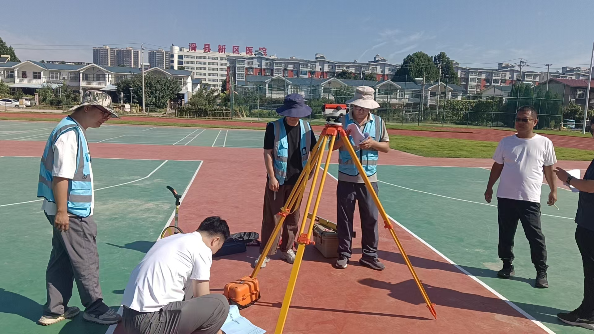 某乡镇多功能运动场地政府采购履约验收项目_建正检验检测